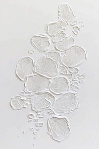 Abstract relief featuring organic forms