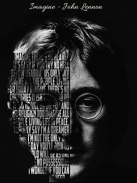 Imagine - John Lennon by Gunawan RB