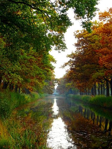 Het Apeldoorns kanaal in de herfst