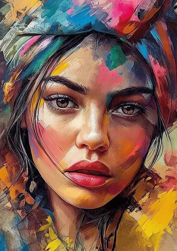 Une émotion raffinée dans une mer de couleurs vives