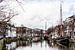 Schiedam / Lange haven met zicht op de Appelmarktbrug van Ellen Driesse