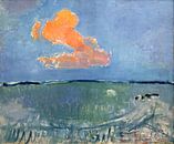 Die rote Wolke – Piet Mondrian von 1000 Schilderijen Miniaturansicht