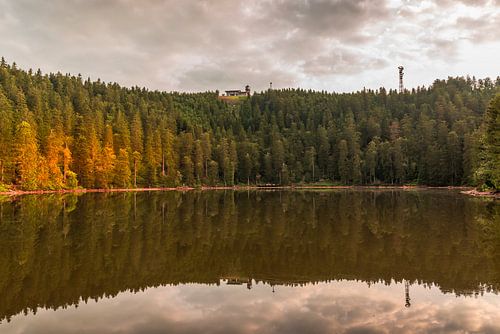 Mummelsee in het Zwarte Woud