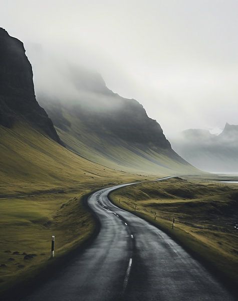 Avontuur in IJsland van fernlichtsicht
