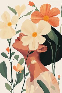Think Flowers viii van Studio BB