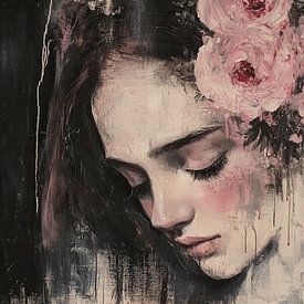 Woman with Roses by Zen and More