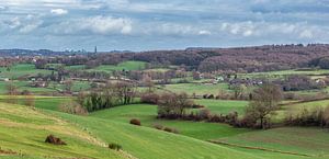 Panorama der südlimburgischen Hügel bei Vijlen