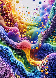 regenbogen blase abstrakt