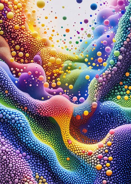 regenbogen blase abstrakt von Giandra Safaraz