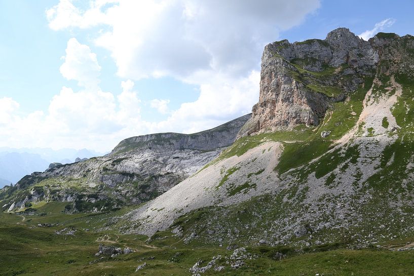 Des montagnes qui prennent la lumière par Ewan Mol