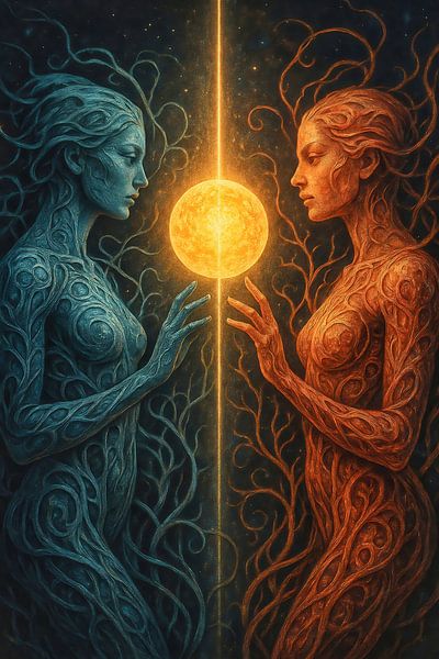 Duality of Light and Shadow by INGO