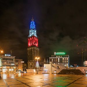 Martinitoren in Franse kleuren