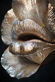 Metallic surreal rose flower by Art & Soul Creations