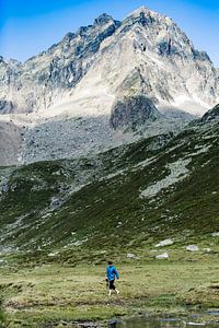 Wandern in den Alpen von Hidde Hageman