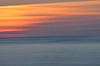 the sun disappears into abstraction
