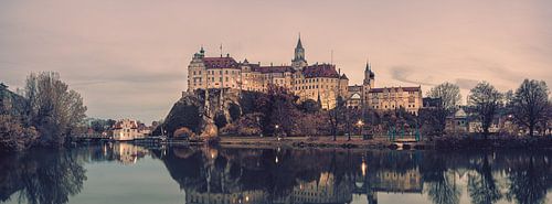 Panorama van het kasteel Sigmaringen