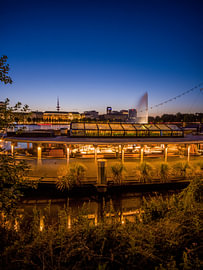 Hamburg - Zur Blauen Stunde an der Binnenalster