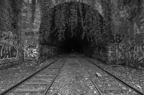 Het verlaten spoor in Parijs