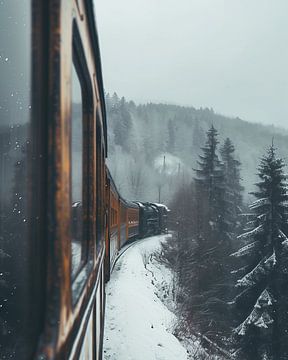 Beleef een winterlandschap op rails van fernlichtsicht