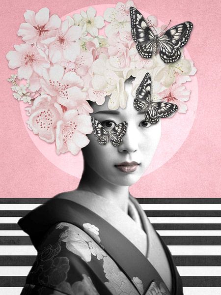 Spring Geisha by Marja van den Hurk