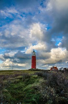 Eierland Vuurtoren op Texel van Ricardo Bouman