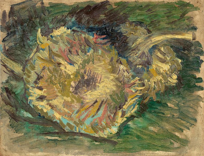 Sunflowers Gone to Seed, Vincent van Gogh by Masterful Masters