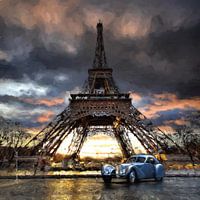 Bugatti Type 57 - Eiffel Tower, Paris