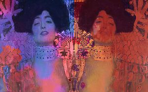 Judith, nach dem Werk Judith und Holofernes von Gustav Klimt