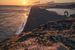 Island Dyrholaey Strand zum Sonnenuntergang von Jean Claude Castor
