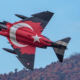 McDonnell Douglas F-4E Phantom II of the Turkish Air Force. by Jaap van den Berg