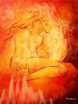 Flammende Leidenschaft - Erotische Liebespaare von Marita Zacharias
