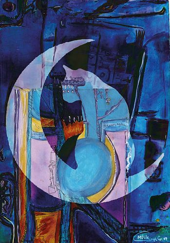 Katze-Mond-Silhouette