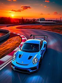 Porsche 911 GT3 RS Blue Sunset 2