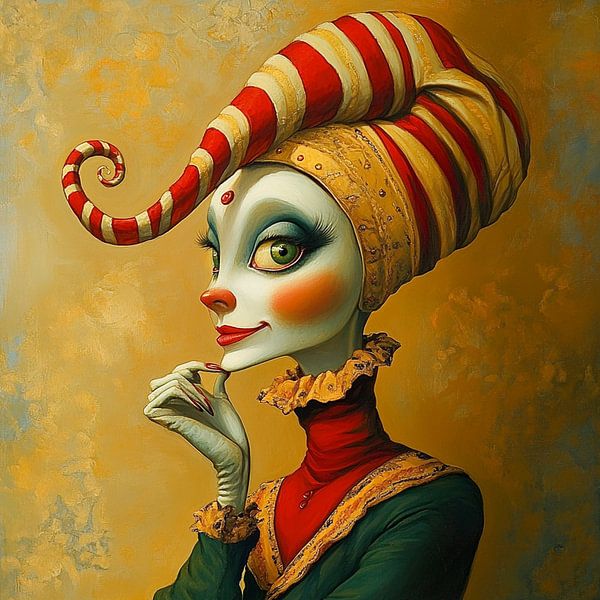 Clown by Linda van Hagen