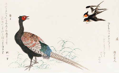 Tsubakura Kiji door Utamaro Kitagawa