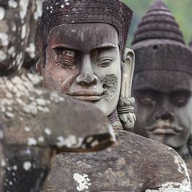 Creation saga carved in stone by Walter G. Allgöwer