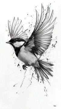 potlood tekening van Gelissen Artworks