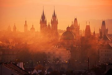 Praag - Stad van de Honderd Spitsen van Jiri Viehmann