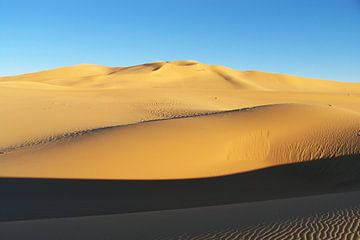 Desert blue sky