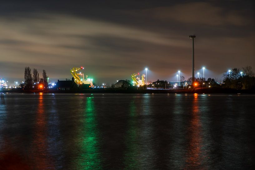Zone portuaire ouest d'Amsterdam. par Lex van der Putten
