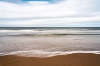 Zee in beweging aan de nederlandse kust