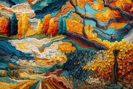 picturesque abstract autumn