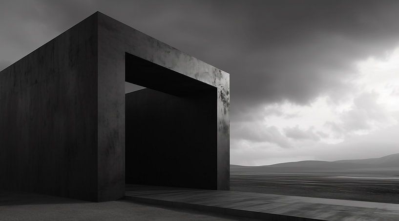 Moderne Architektur von fernlichtsicht