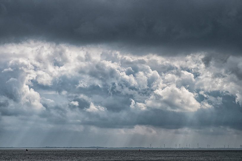 Cloud formation over the North Sea by Katrin May