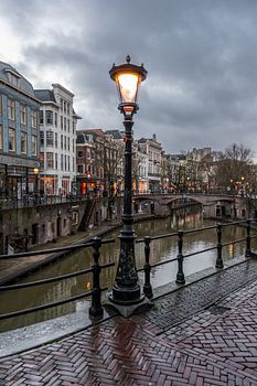 Ein grauer Tag im Januar im Zentrum von Utrecht (0130)