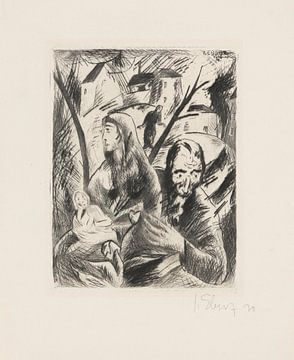 Josef Eberz  - Ohne Titel (1920) von Peter Balan