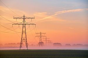 Zonsopkomst tijdens het dauwtrappen van Ad Jekel