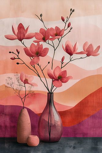 Magnolia Sunset II – Dansend Licht