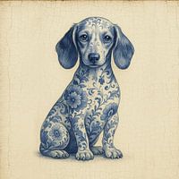 Porzellan Dachshund