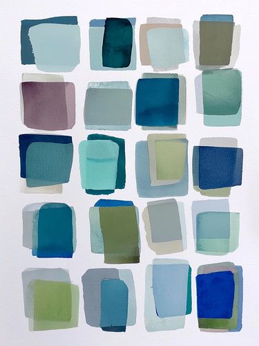 Ritme van Zachte Kleurvlakken